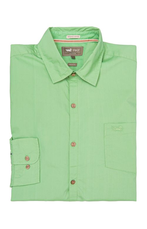 Camisa M/L Galiton Algodón Orgánico para Hombre