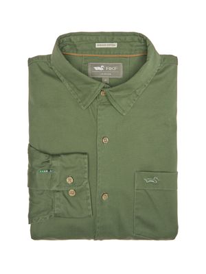 Camisa M/L Navarino Algodón Orgánico para Hombre