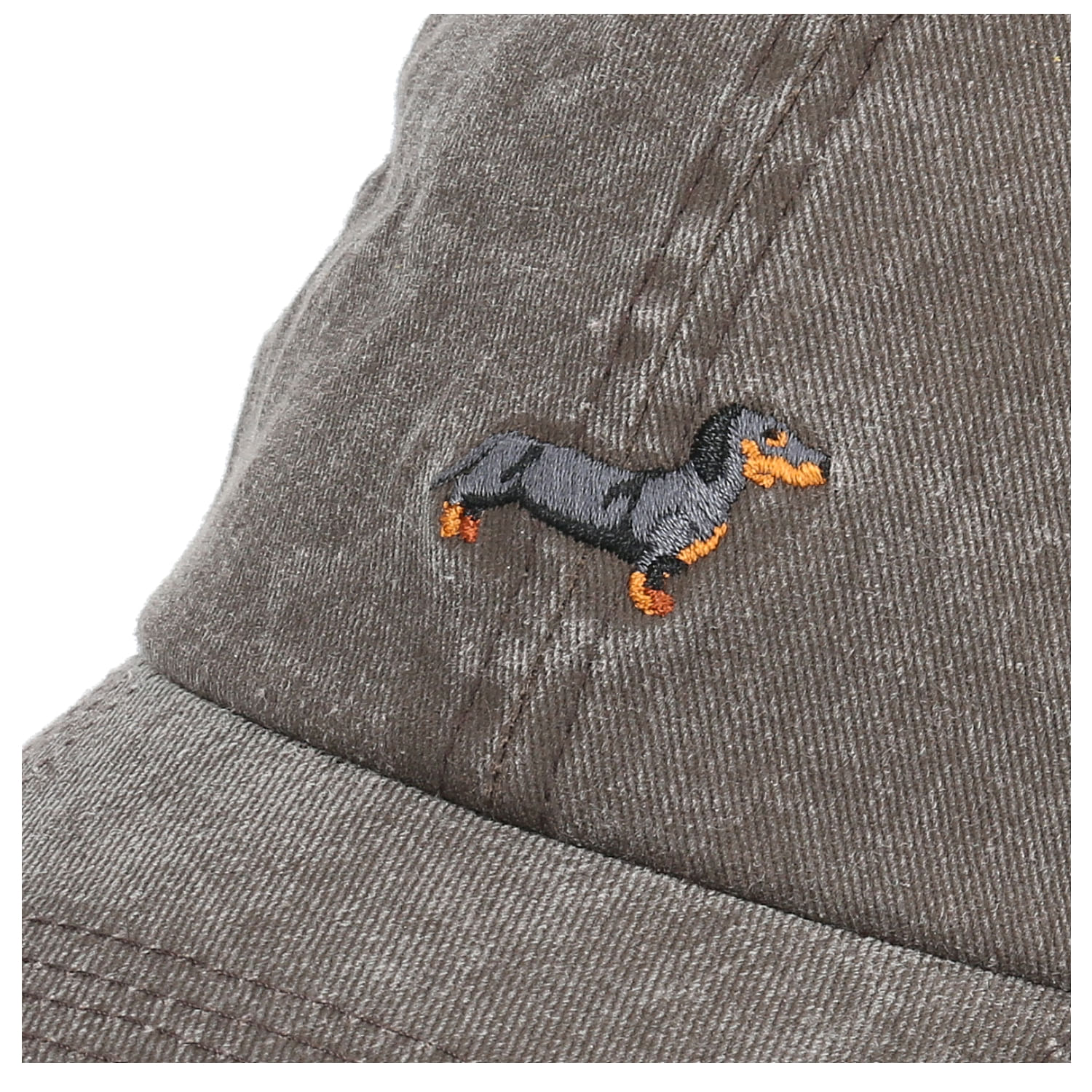Jockey Unisex Cap Dachshund Gris