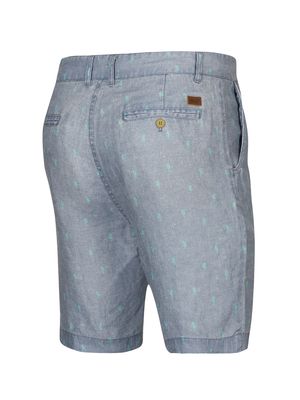Short Print De Lino Orgánico