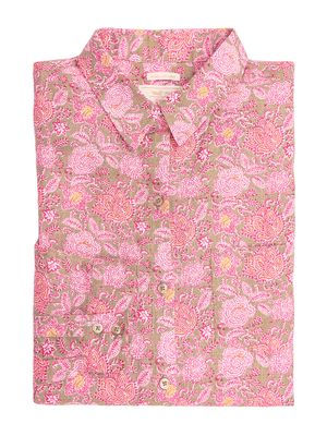 Blusa Lirioprint Lino Orgánico Mujer