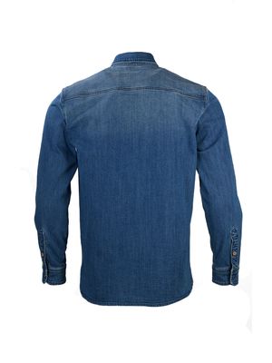 Camisa M/L Denim Algodón Orgánico Hombre