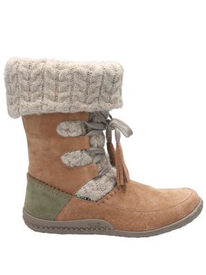 Bota Cuero Suede Mujer New Tahoe