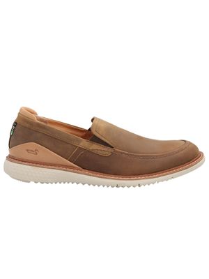 Mocasín Cuero Hombre Marke Café Rockford