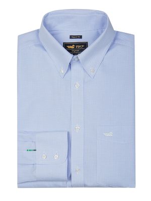 Camisa Algodón organico Hombre Wf Pb Square Sky