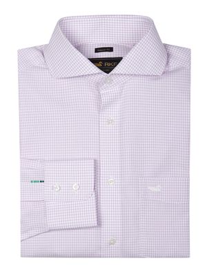 Camisa Algodón organico Hombre Wf Pc Square Lilac
