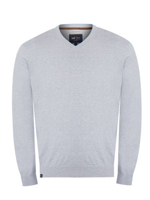 Saco Algodón organico Hombre Angri V Gris