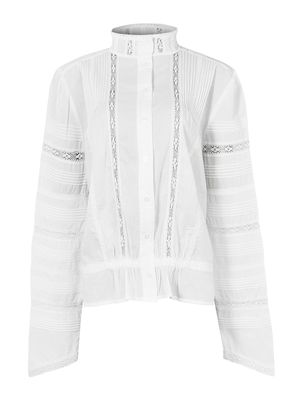 Blusa Algodón organico Mujer Creta Blanco