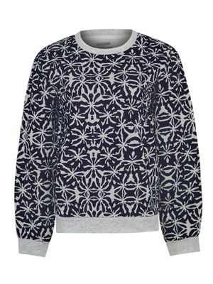 Saco Algodón organico Mujer North Azul