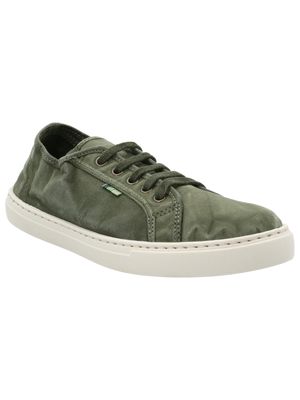 Zapatilla Algodón Orgánico Hombre Bronte Verde Rockford