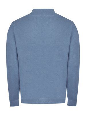 Saco Algodón organico Hombre Bilbao Celeste