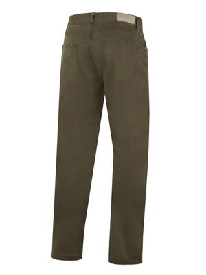 Pantalon Algodón organico Hombre Five Verde