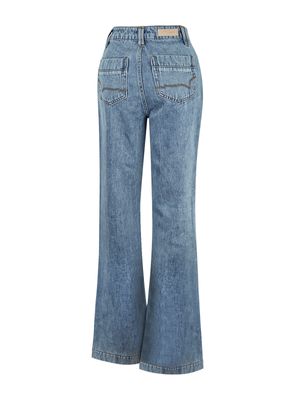 Jeans Algodón organico Mujer Thau Light Denim