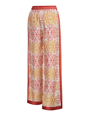 Pantalon Algodón organico Mujer Paloma Coral