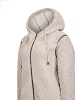 Saco Fleece F/Z M Pilosis Café-1772472088719