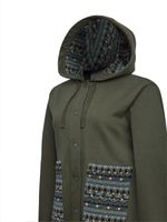 Chaqueta con Capucha M Horizon Verde-1772472402521