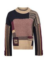 Saco C/R M Pissis Patchwork Azul Midnight-1772472799143